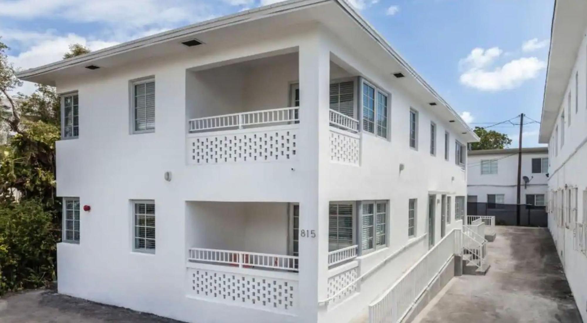 South Beach 2 Bedroom Family & Pet Friendly Apartment With Balcony & Free Parking Майами-Бич Экстерьер фото